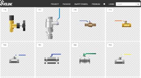 SVGLINK SMART SYMBOL | 아이콘 라이브러리를 활용한 손쉬운 프로젝트 작화
